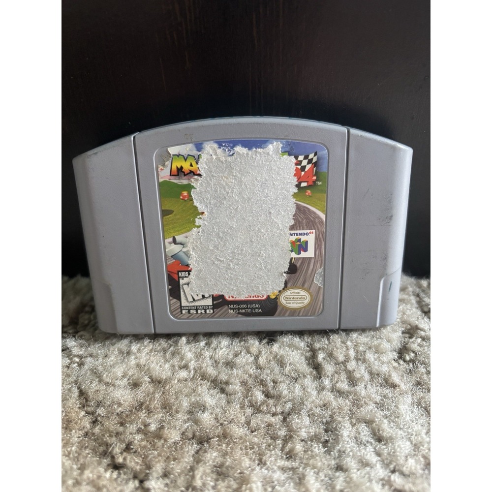 Mario Kart 64 Nintendo 64 N64 Cartridge Only Tested Working OEM - Read Label